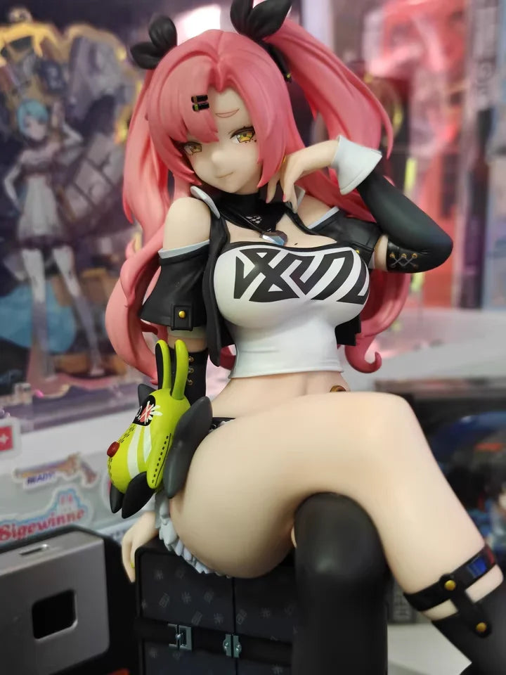 Genuine Game Zenless Zone Zero Anime Figure 1/7 Nicole Demara Figures Camp Series Rabbit House Nicole Model Statue Toy Xmas Gift