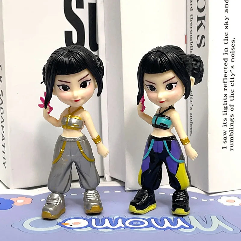 New product Magic Hunting Group Q version suit Handmade doll tabletop decoration Korean trendy women's group figure decoration t