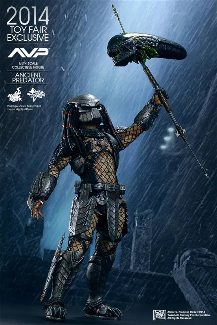 [In Stock] HOTTOYS HT 1/6 MMS250 2014 Venue Limited Ancient Iron-Defeated Warrior AVP Moving Soldier Set Figure Doll