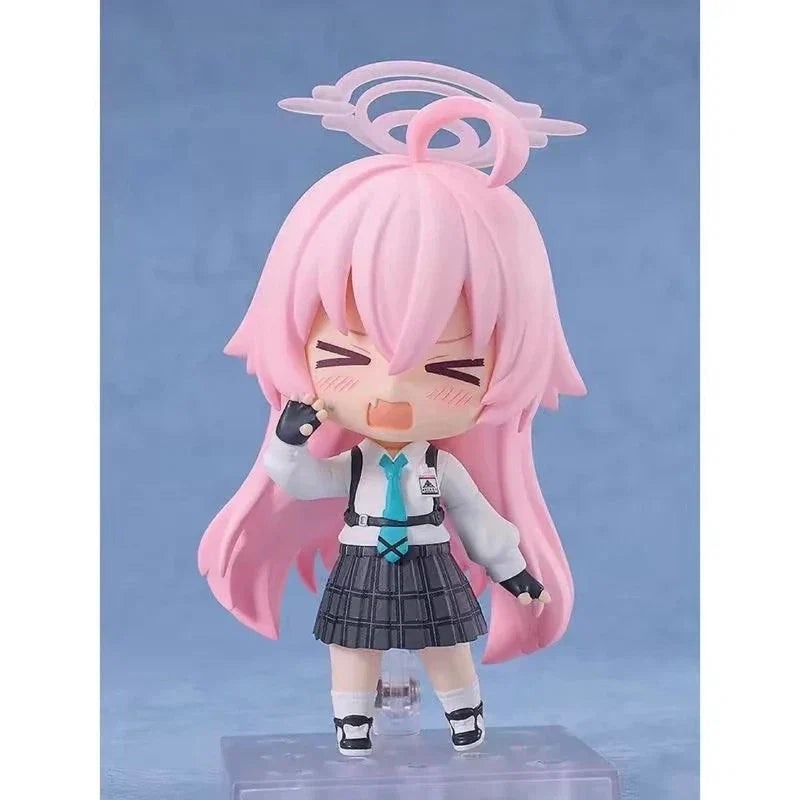 Blue Archive Takanashi Hoshino 2461 Q Version Nendoroid Posable Anime Figure With Face Swap Weapons Collect Ornaments Gift Toys