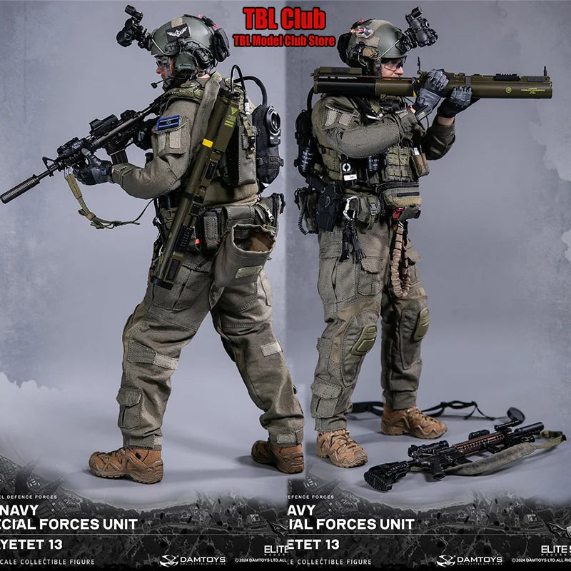 DAMTOYS 78104 1/6 Scale Defense Force Navy Special Forces Commando Units 12-inch Full Set Action Figure Male Soldier In Stock
