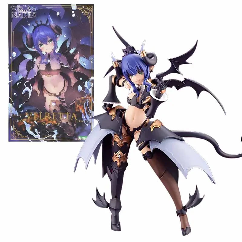 KOTOBUKIYA Original VELRETTA SOFFLERA LUMITEA Anime Action Figure Assembly Model Toys Collectible Model Ornaments Gifts