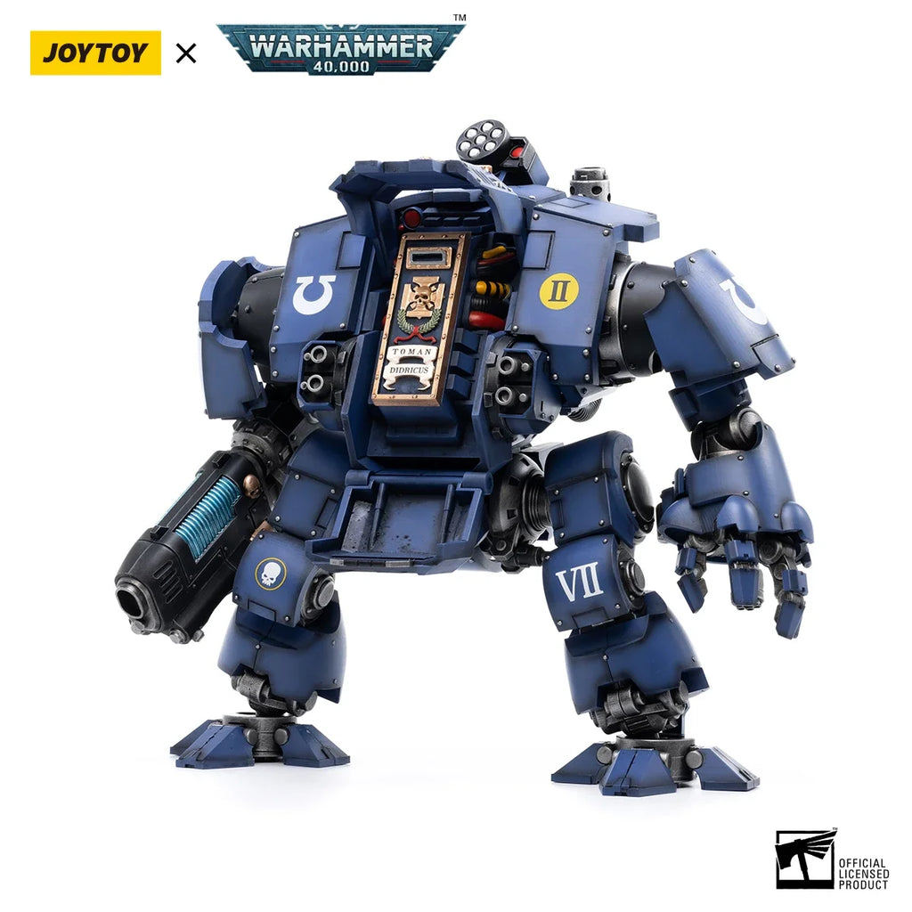 JOYTOY Warhammer 40K 1/18 Action Figure UItramarines Redemptor Dreadnought Brother Tyleas Anime Figure Toys Gift