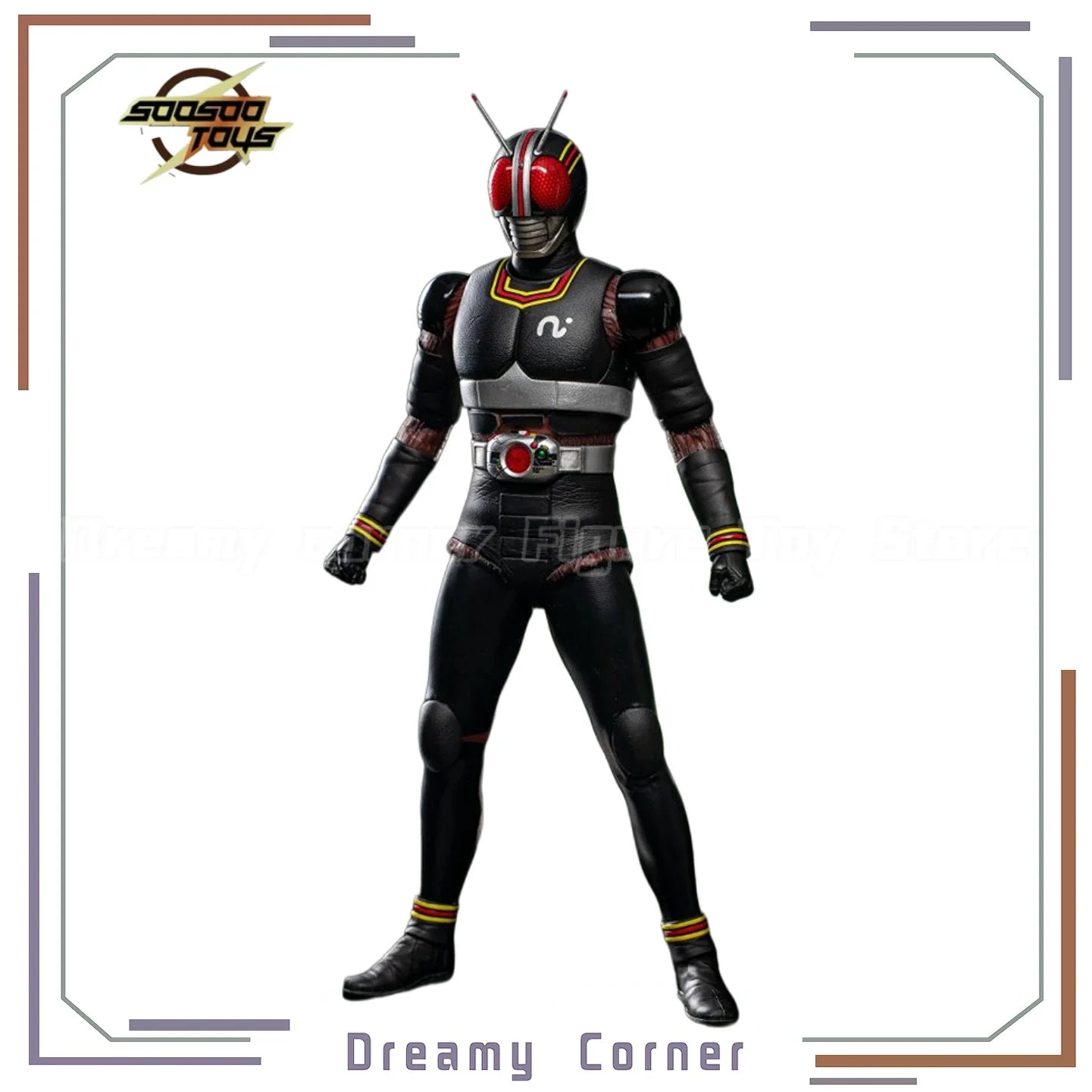 【In Stock】Original SOOSOOTOYS SST-069 Kamen Rider Black Locust Warrior 1/6 Action Figure Toy Model Gift