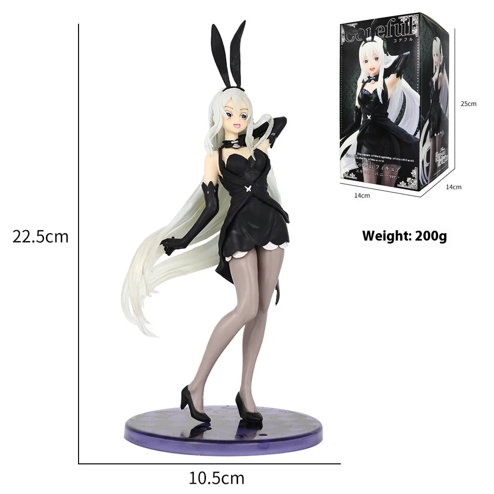 22.5cm Re-Starting Life In Another World-Cartoon Echidna Anime Figure Model Statue Collection Desktop Decoration Ornament Toys