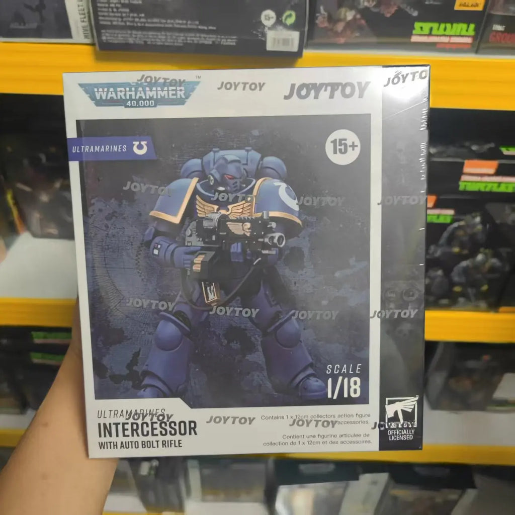 【In stock 】JOYTOY 1/18 Action Figure Warhammer 40K Ultramarines Intercessors Model