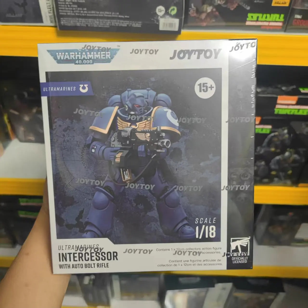 【In stock 】JOYTOY 1/18 Action Figure Warhammer 40K Ultramarines Intercessors Model