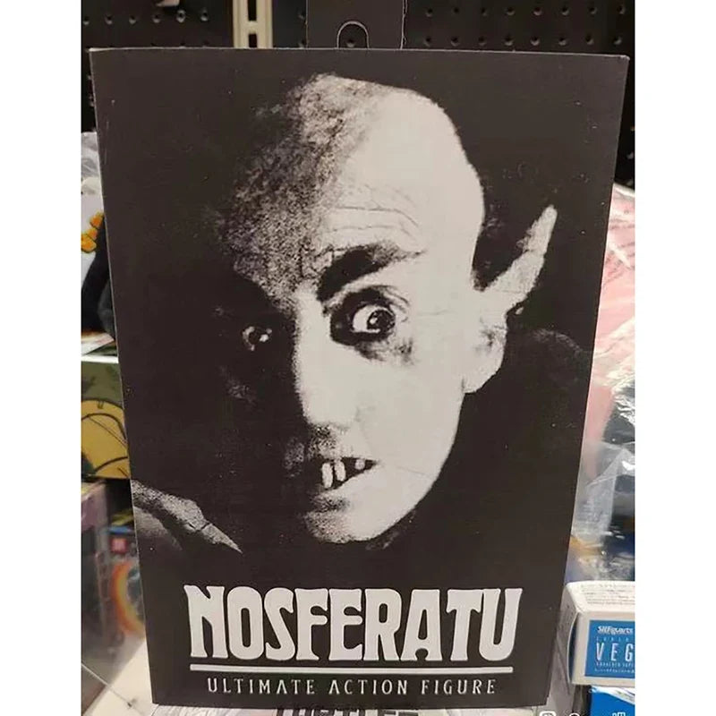 NECA Ultimate Count Orlok Black and White Horror Nosferatu Action Figure Model Toys Birthday Gift