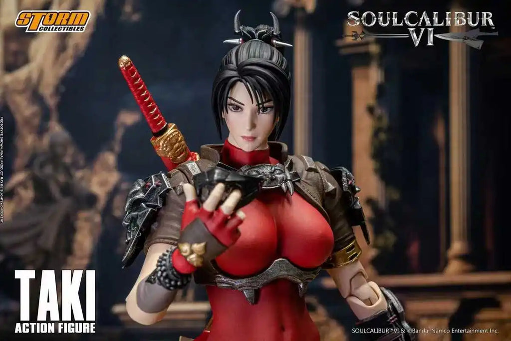 STORM Soul Ability 6 Knife Soul 6 Female Ninja Duoxi TAKI Six-inch 1/12 Movable Doll in Stock Model Kids Toy Gifts Anime Series