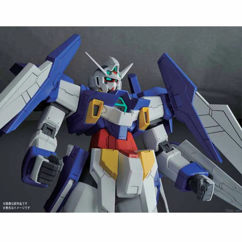 Bandai Original MODEL KIT MEGA 1/48 GUNDAM AG-1&AGE-2 Action Figure Model Toys Gifts For boys Collectibl Foam box sends