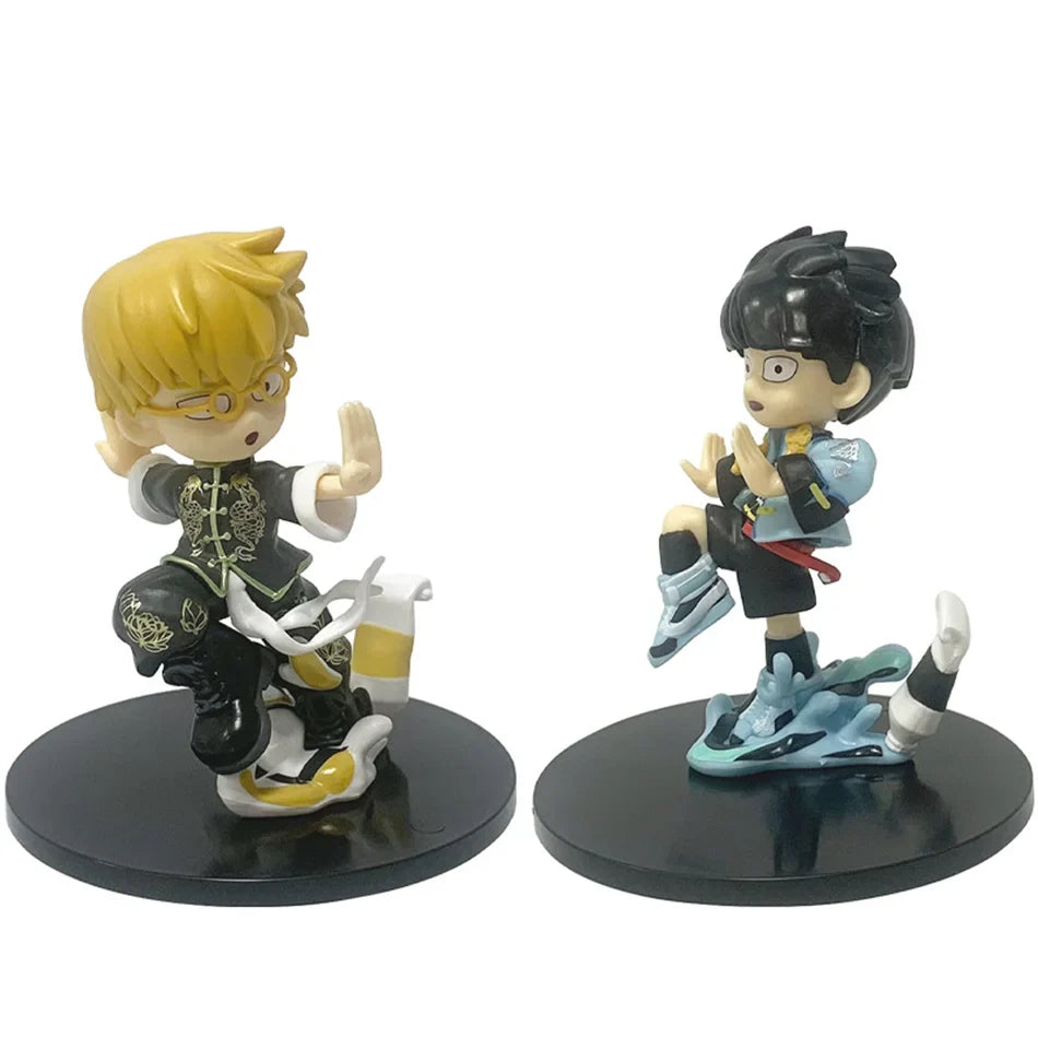 NEW 2025 11cm Mob Psycho 100 Figure Shigeo Kageyama Arataka Reigen Action Figure Toys PVC Model Doll Collector Kawaii Birthday
