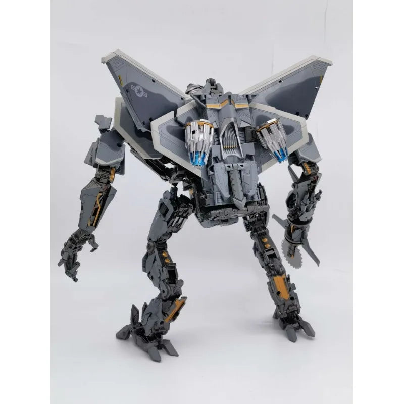 T-10 Masterpiece Lord Starscream  Star Sky Wings Transformation Action Figure Alloy Version Fighter Deformation Robot F-22 34cm