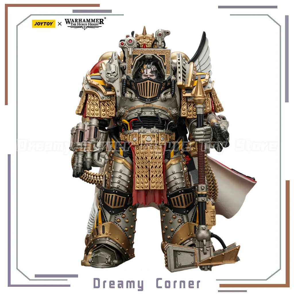 【In Stock】JOYTOY Warhammer 40K Iron Warriors Perturabo Primarch of The LVth Legion 1/18 Action Figure Ornaments