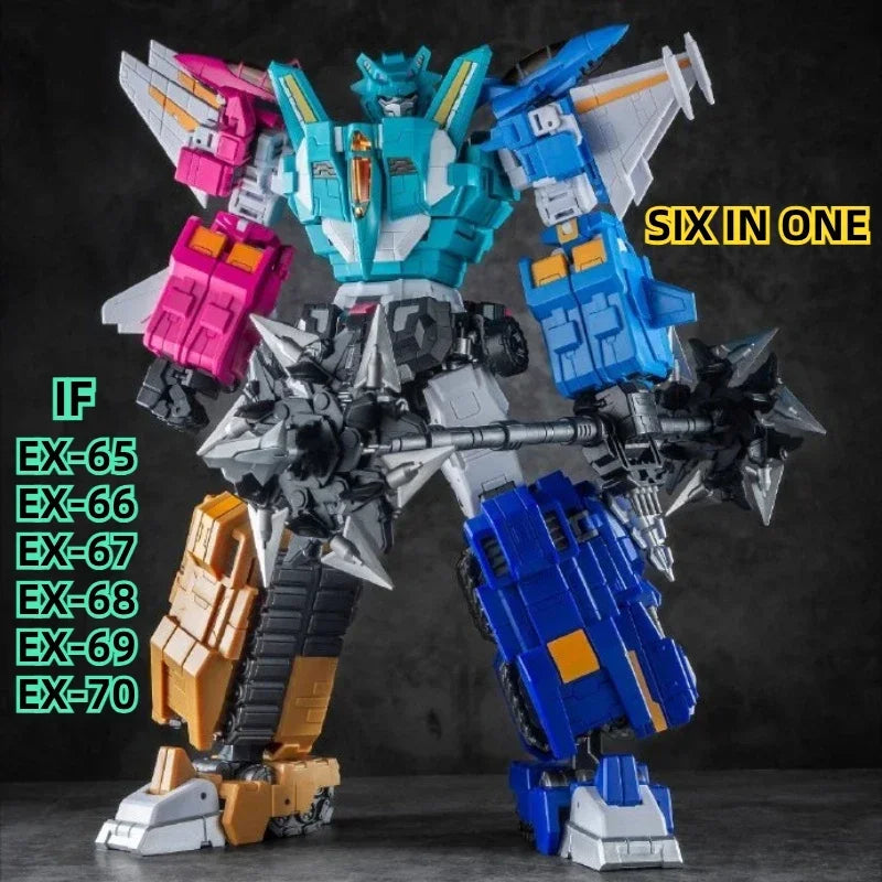 Transformation Iron Factory Liokaiser IF EX-65/66/67/68 EX-69 HAMMER OF MORAX EX-70 Drillhorn DRILL OF AMDUSCIAS Action Figure