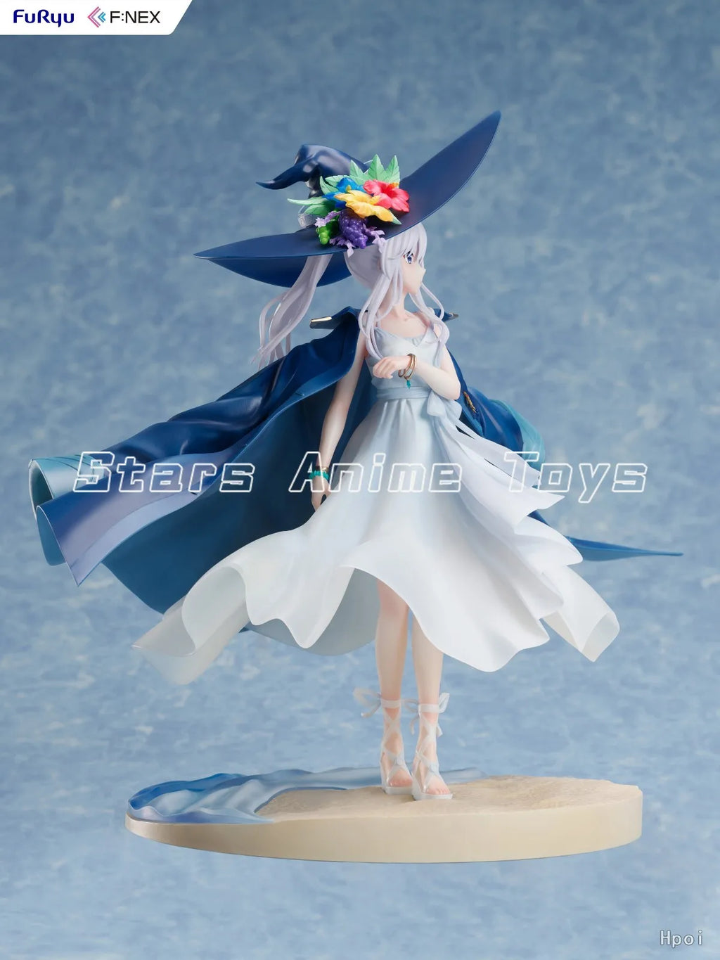 Original F:NEX THE JOURNRY OF ELAINA Elaina Summer White Skirt 1/7 PVC Animation Figures Ornaments Collection Toys
