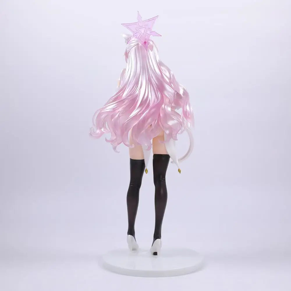 26CM Blue Archive Kiyoshi Akira Cat Ear Thief Beautiful Girl Anime Handmade Action Figures Desktop Case Decoration Ornament Gift