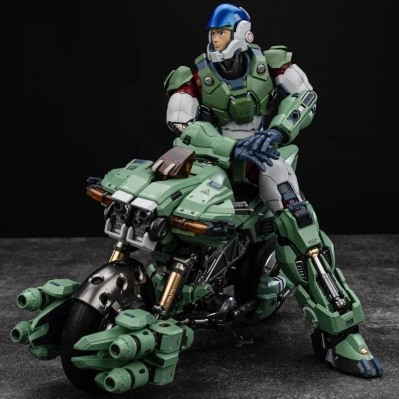 Moshow Genesis Climber Mospeada Whirlwind Motorcycles Robotech Action Figures Noble Class X Model Kit Anime Toy Ornament Gift