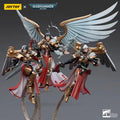 【In Stock 】JOYTOY Warhammer 40K Adepta Sororitas Celestine Living Saint 3PCS 1/18 Action Figures Models Toys