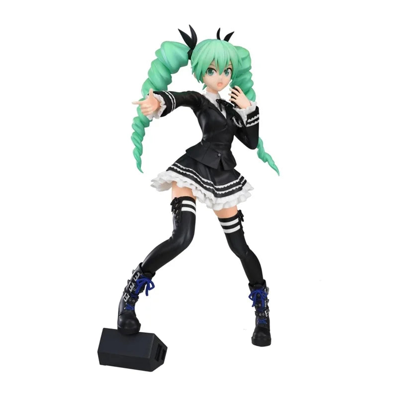 Original Project DIVA VOCALOID Hatsune Miku DARK ANGEL Action Figure Model Hobbies Collectible Desktop Ornaments
