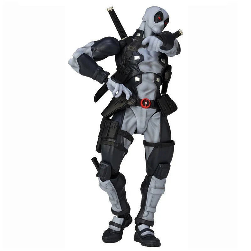 Yamaguchi Revoltech Deadpool Action Figure Deadpool X-Men Superhero Figurine KAIYODO Movie Model Toys for Kids Gift