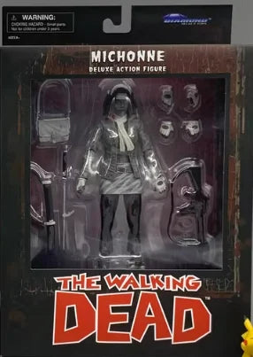 Diamond Select Toys Walking Dead Rick And Michonne Action Figure - Collectible Movable Doll Comic Version Genuine Puppets