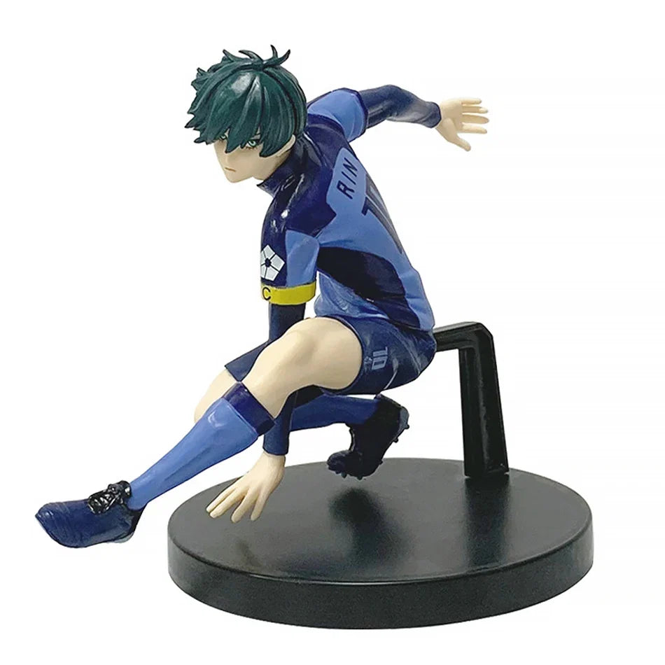 10cm Q Version Blue Lock Anime Figure Sagi Yoichi Chigiri Hyoma Nagi Seishiro Figures Collection Model Figurine Doll Toy