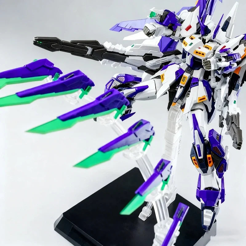 SoulVouge AM 1/100 FA Assault Jueying Assembly Model Kit Action Figures Alloy Frame Mecha Toy With Water Stickers Decor Boy Gift