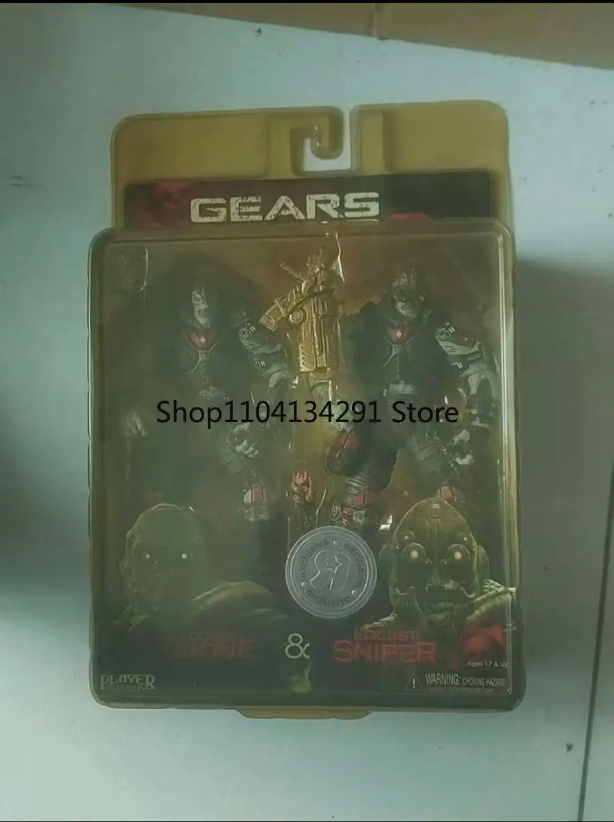 Original Storm Toys Gears of War Full Series Soldier Figures 6-inch Beast Rider 18cm Articulated Action Figure Collector's Gift