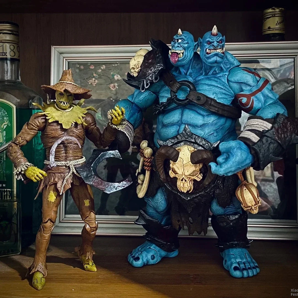 25cm New MetyToys Original Limited Edition Skull RollerOgrus Ogre Mobile Orc Pvc GK Model Toy Figurine GiftCollect Ornaments