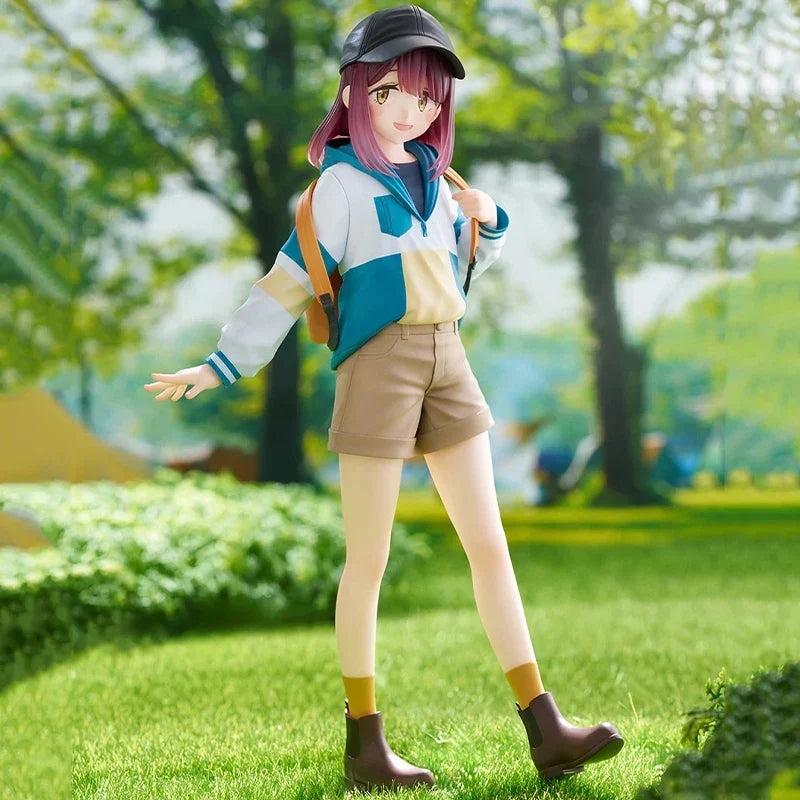 In Stock Genuine Original F:NEX TENITOL Kakamigahara Nadeshi & Shima Rin & Toki Kanno Yuru Camp△ Action Anime Figure Model Dolls