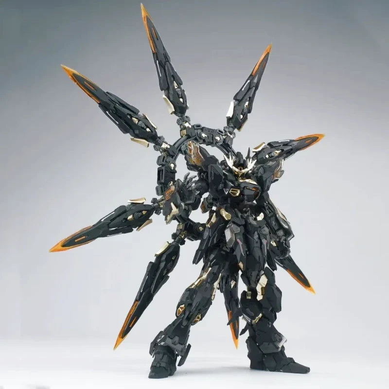 ALL INCLUSIVE FULLSION 1/100 Black Apocalypse Assembly Model Kit Alloy Skeleton Action Figures Original Mech Toy Ornament Gift