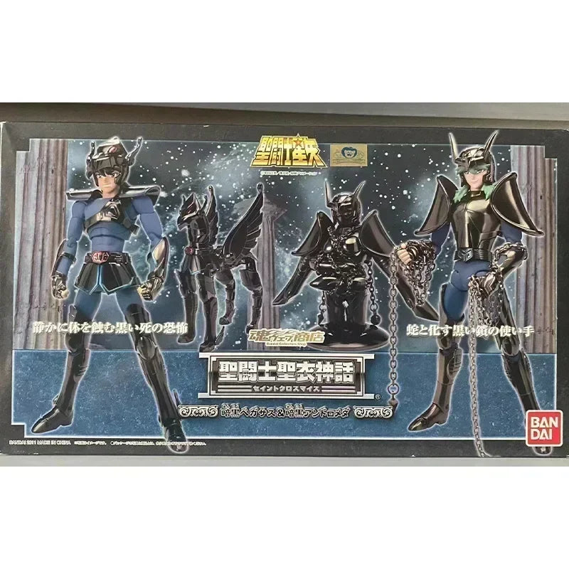 BANDAI in Stock  Holy Cloth Myth Black Pegasus Black Andromeda Black Dragon Figure Model Collection Toy Gift Action Figure Toy
