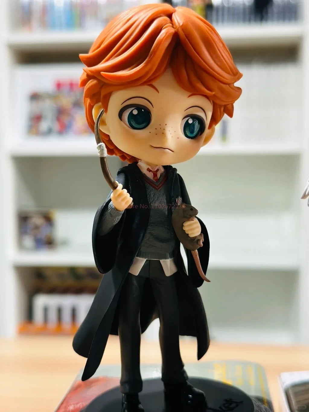 14cm Original Bandai Q Posket Harrys Potter Series Version Role Draco Malfoy Hermione Action Figure Anime Collectible Kids Dolls