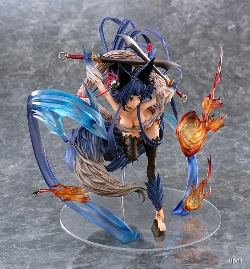 Original in Stock Phat! GRANBLUE FANTASY Fire Fox Yuel 1/7 Figures Model Toy Gift Collection Ornament