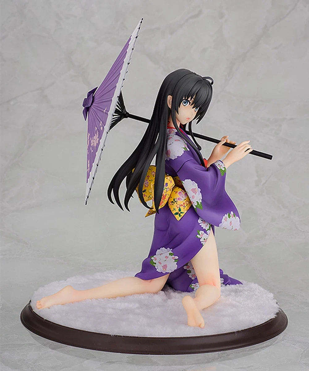 12CM Yukinoshita Yukino Yahari Ore no Seishun Love Comedy wa Machigatteiru Zoku1/6 Kimono Ver Model Toy Gift Aciton Figure
