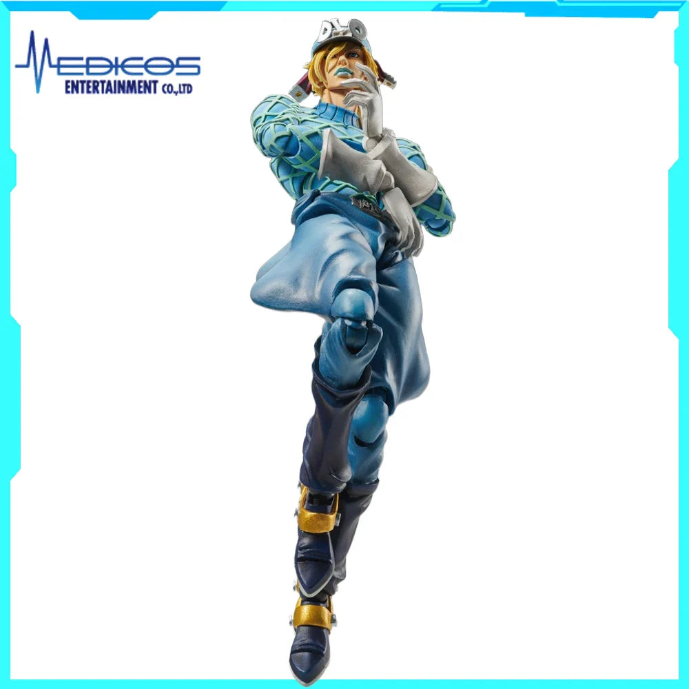 100% Original auf Lager Medicos Entertainment Jojo No Kimyou Na Bouken Diego Brando Anime Charakter Actionfigur Fertigfigur