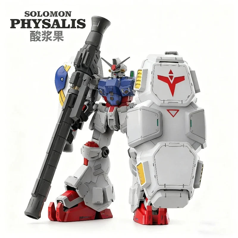 Solomon 1/100 RX-78 GP02 Physalis Assembly Model Kit Action Figure Multi-Layered Overlapping Skeleton Mecha Collectable Toy Gift