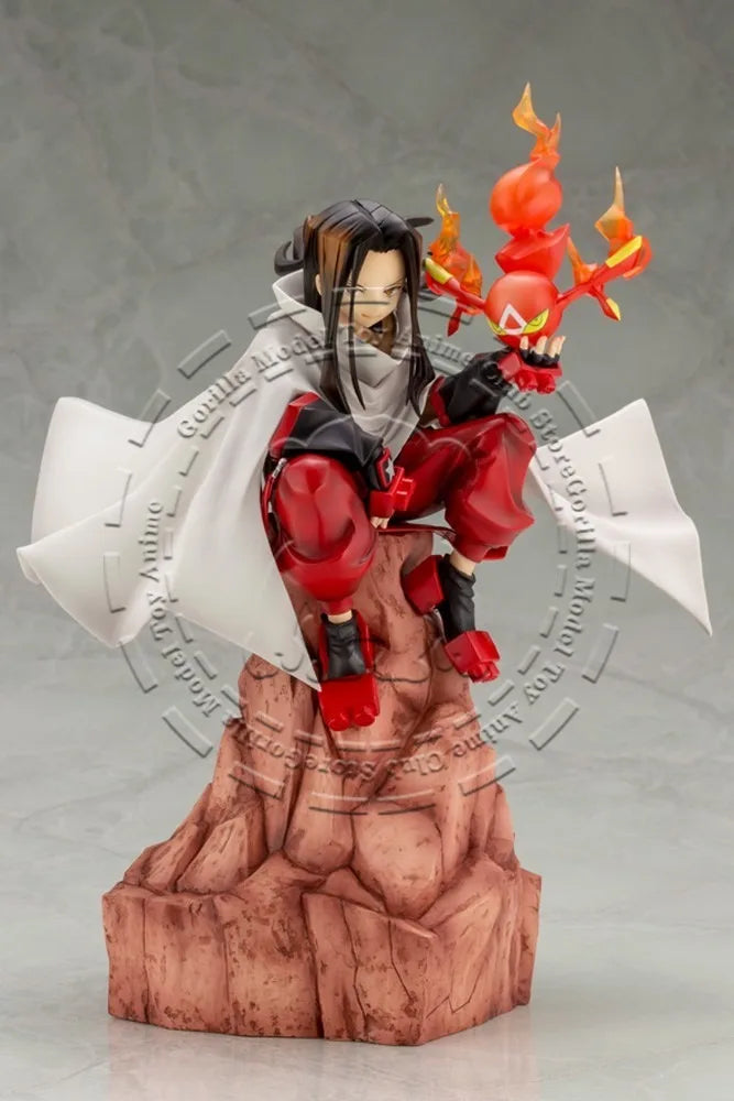 In Stock Original Genuine KOTOBUKIYA ARTFX J Shaman King Hao Asakura Statue 260mm Anime Figure Japanese Collectible Model Kit