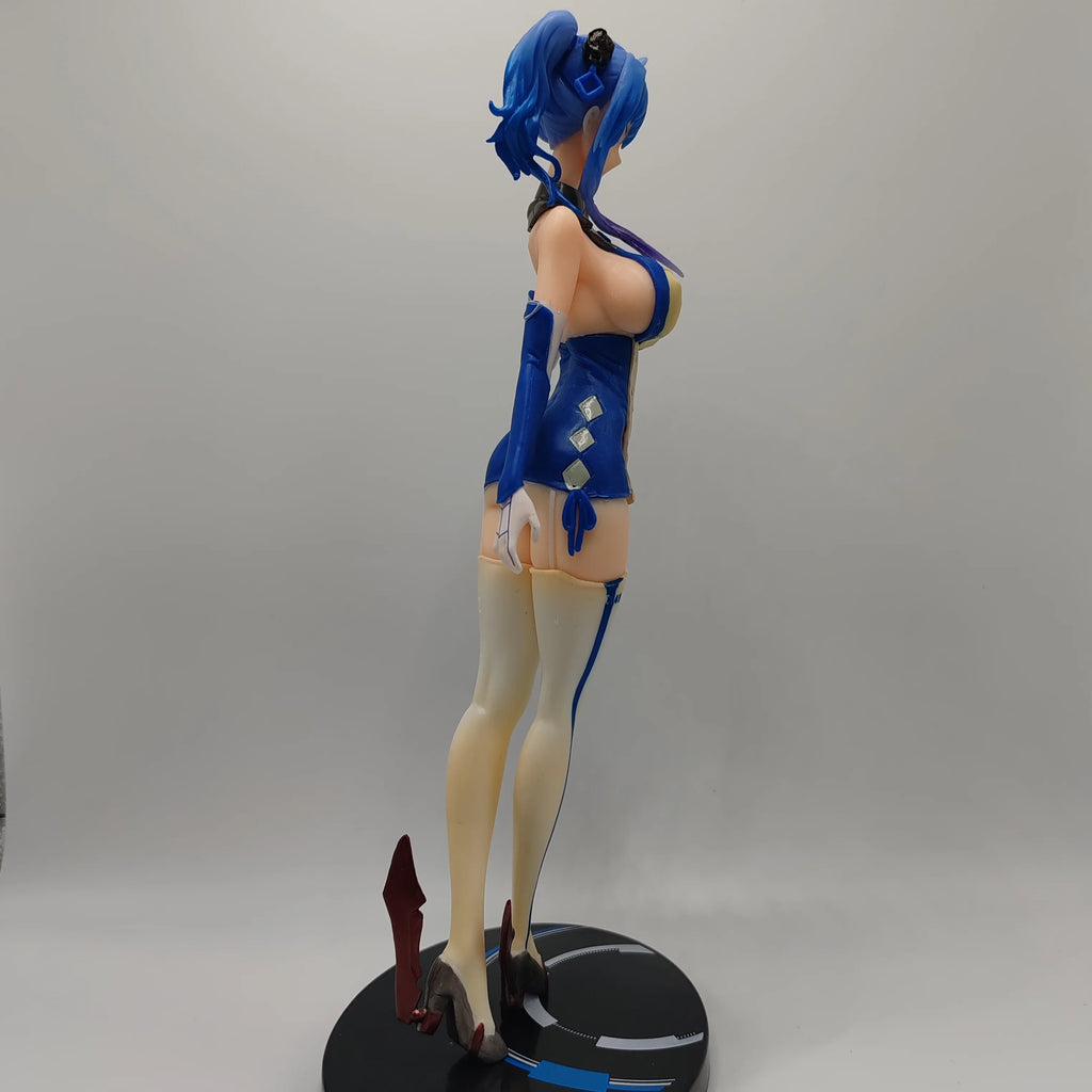 24CM Anime Game Azur Lane USS St Louis Figure Dress Standing Anime Model Toy Gift Collection Decorative Ornament Clothes Removed
