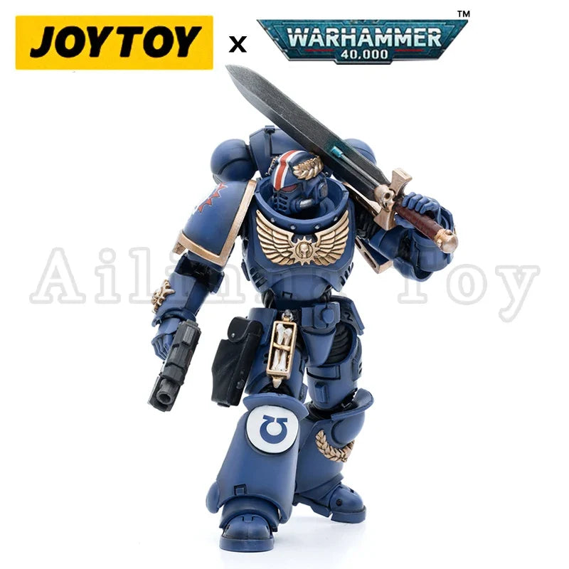 JOYTOY 1/18 Action Figure 40K Primaris Lieutenant Argaranthe Anime Collection Military Model