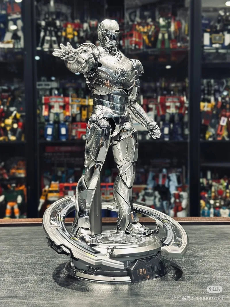 Genuine Hottoys Marvel Ht Figure 1/6 Mms733 Iron Man Mk2 2.0 Mark2 Die Cast Action Figurine Collection Model Customized Doll Toy