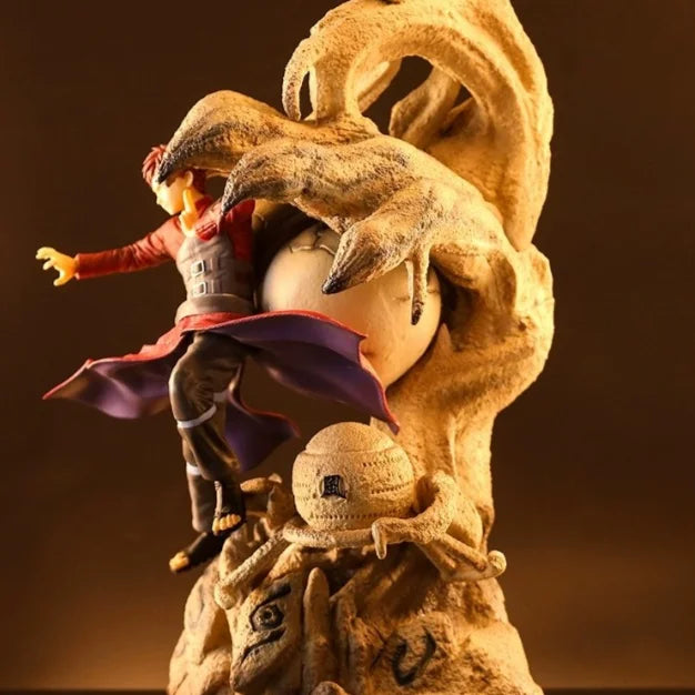 45cm NARUTO Gaara Animation Peripherals Model Jinchuriki Sandstorm Shukaku Figure Decoration Festival Craft Gift Toy Collection