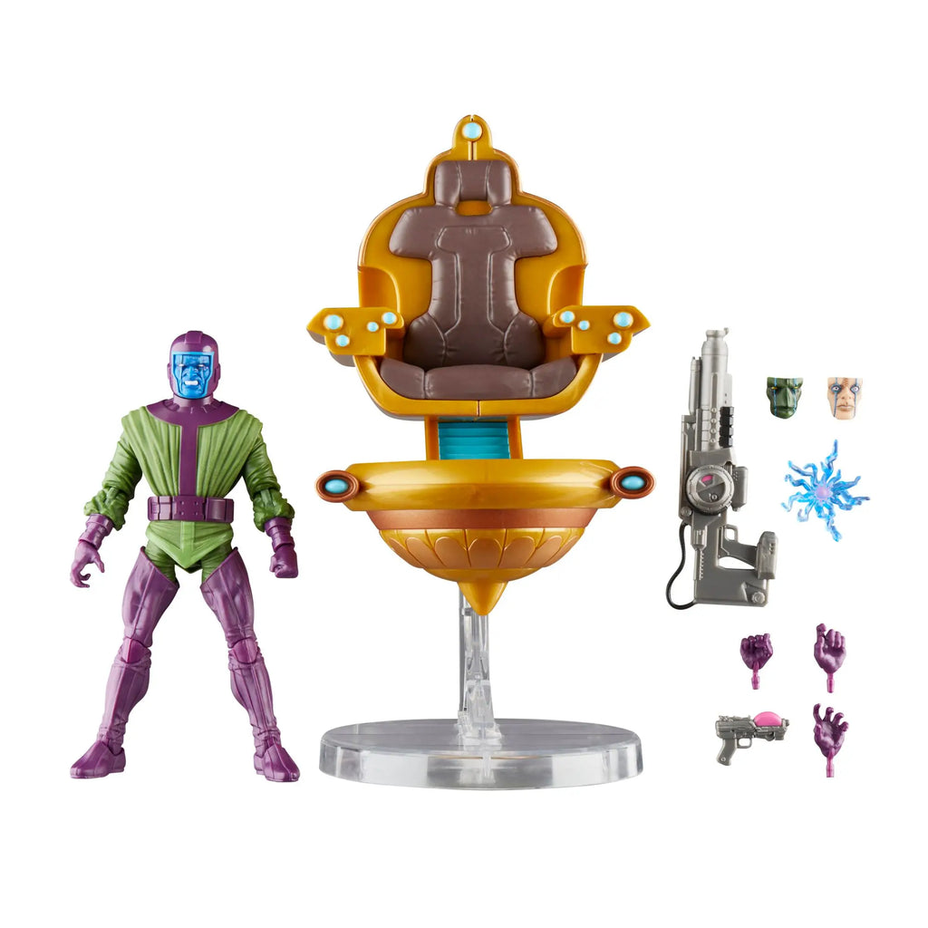 Marvel Legends Kang The Conqueror mit Thronstuhl 6" Actionfigur 2024 Exklusive Spielzeuge Modell