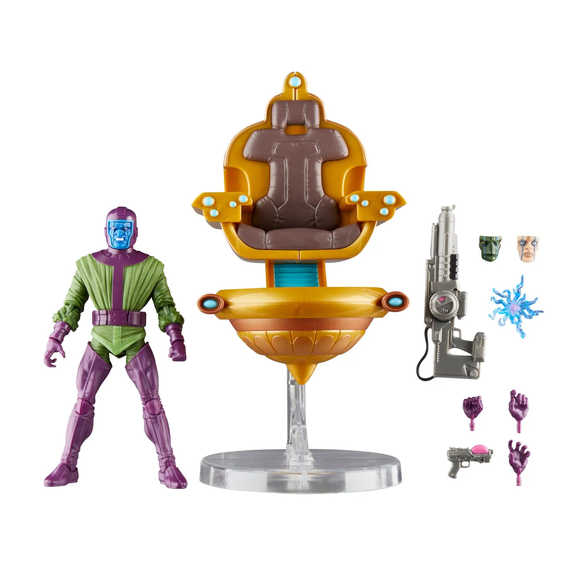 Marvel Legends Kang The Conqueror mit Thronstuhl 6" Actionfigur 2024 Exklusive Spielzeuge Modell