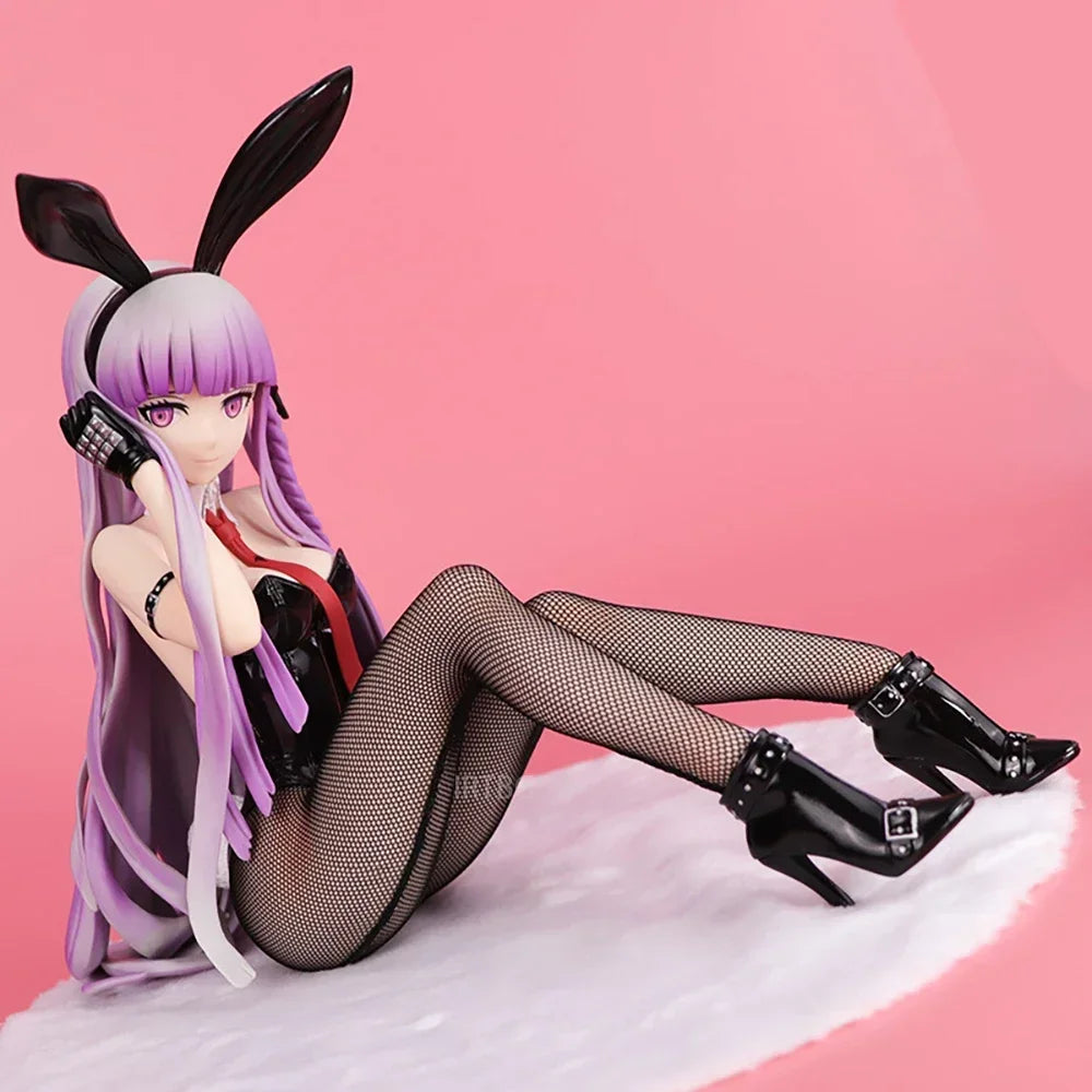 22cm Danganronpa Kibou no Gakuen to Zetsubou no Koukousei Kirigiri Kyouko 1/4 Bunny Anime PVC Actionfigur Spielzeug Spielmodell Puppe