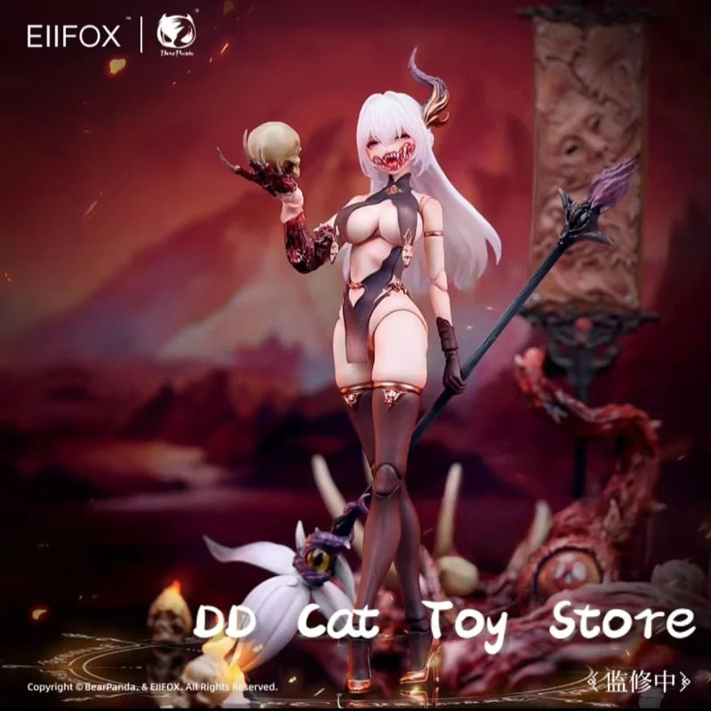 In Stock Original BearPanda Eiifox 1/12 Huaxia Gods And Ghosts Painted Skin 15cm Scale Collectible Action Figure Birthday Gift