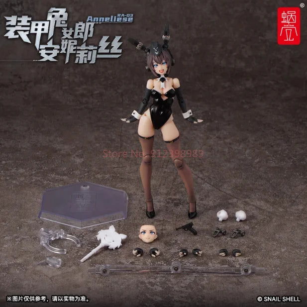 Snail Shell 1/12 Ra-03 Armored Rabbit Girl Anniris Armed Accessories Package Full Set 12in Female Action Figure Body