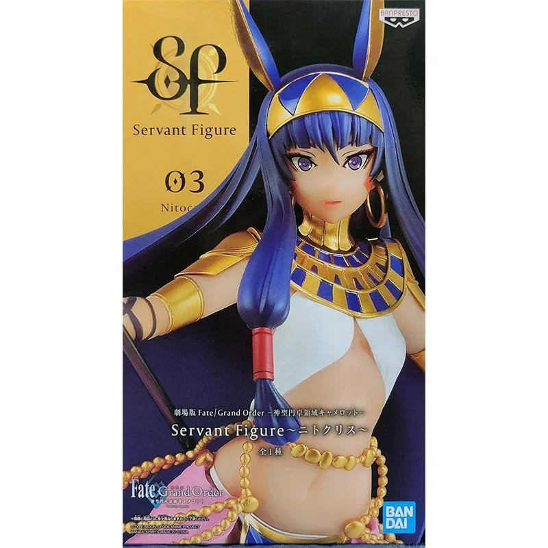 Bandai Fate/Grand Order Figure Nitocris Anime Model Theater Version Gift Anime Character Dolls Collectible Children's Toys