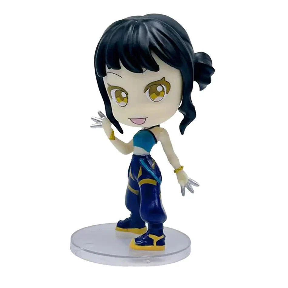 New Q Version Kpop Demon Hunters Figure Toy Cartoon Rumi/Mira/Zoey Action Figure PVC Desktop Decoration Model Doll Toy Fans Gift