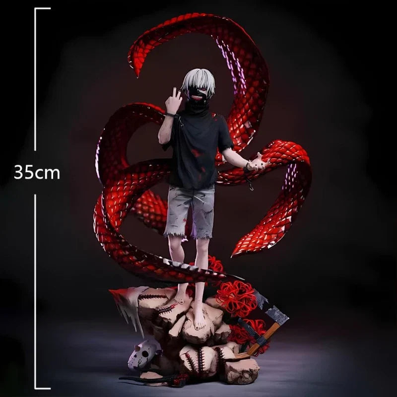 Tokyo Ghoul Anime Figures Kaneki Ken Action Figures PVC Statue Gk Desk Decoration Ornament Collectible Model Toys Gifts